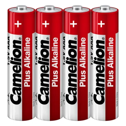 Батарейка CAMELION Plus Alkaline LR03-SP4 4 шт. в плёнке