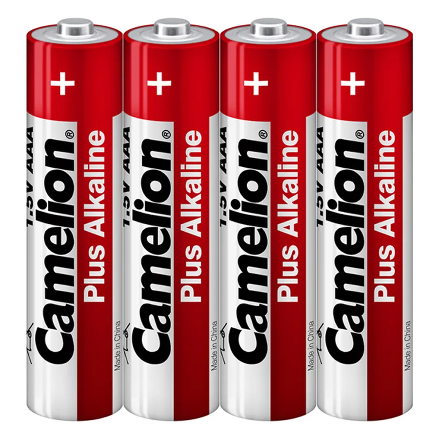 Батарейка CAMELION Plus Alkaline LR03-SP4 4 шт. в плёнке
