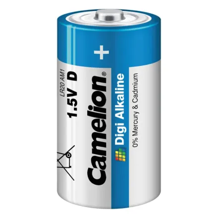 Батарейка CAMELION Digi Alkaline LR20-BP2DG 2 шт. в блистере