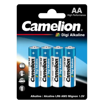 Батарейка CAMELION Digi Alkaline LR6-BP4DG 4 шт. в блистере