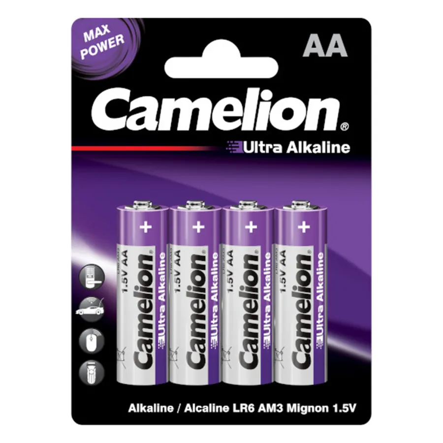 Camelion Ultra Alkaline LR6-BP4UT — аккумуляторлар