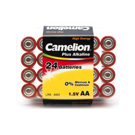 Батарейка CAMELION Plus Alkaline LR6-PB24 24 шт. в упак.