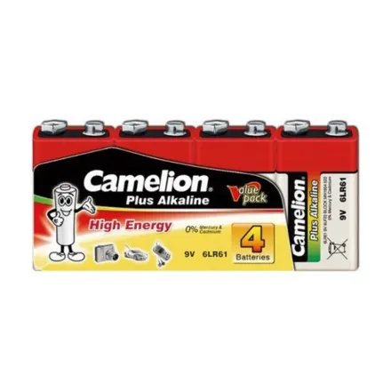 Батарейка CAMELION Plus Alkaline 6LR61-SP4