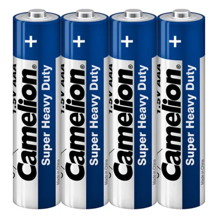 Батарейка CAMELION Super Heavy Duty R03P-SP4B 4 шт. в плёнке