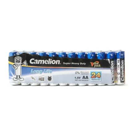 Батарейка CAMELION Super Heavy Duty R6P-SP24B 24 шт. в плёнке
