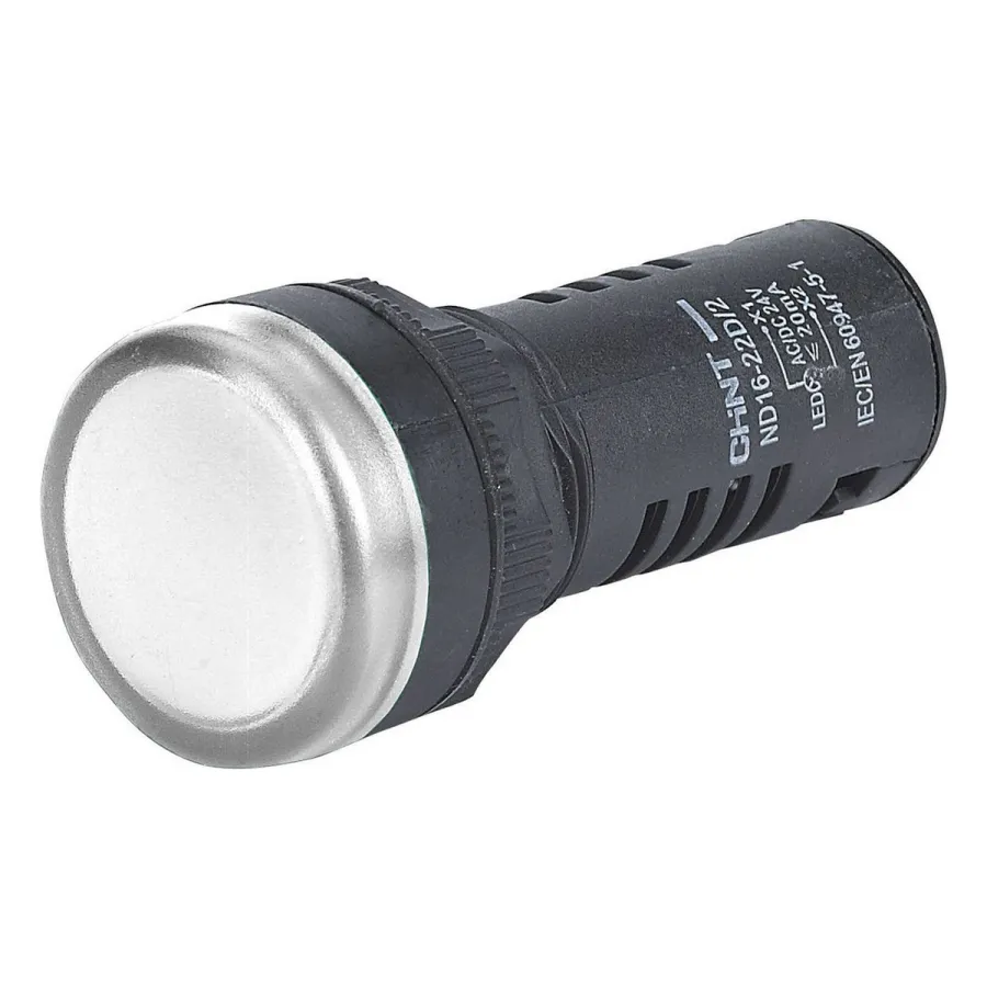 Индикатор CHINT ND16-22D/2 белый AC/DC230В