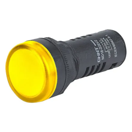 Индикатор CHINT ND16-22D/2 желтый AC/DC230В