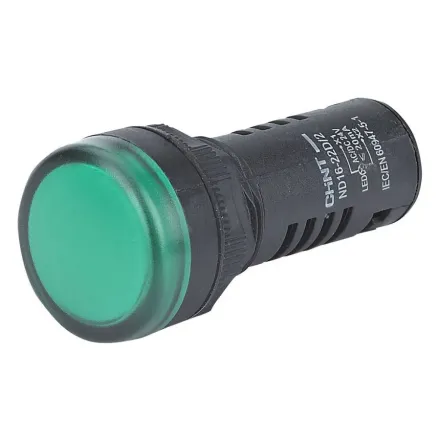 Индикатор CHINT ND16-22D/2 зеленый AC/DC230В