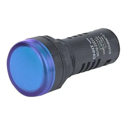 Индикатор CHINT ND16-22D/2 синий AC/DC230В