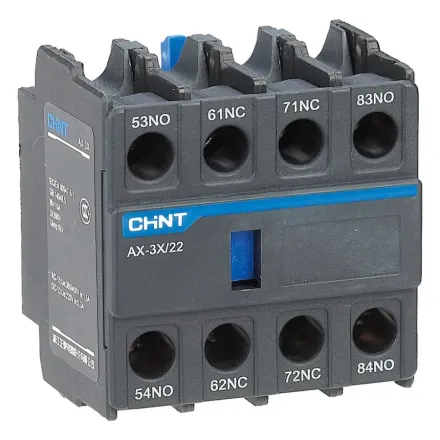 Приставка доп.контакты CHINT AX-3X/22 к Контактору NXC-06~630