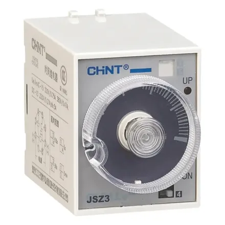 Реле времени CHINT JSZ3A-E 5-60s/10/60min/6h AC 220V