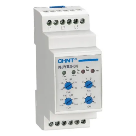 Реле контроля фаз CHINT NJYB3-8 AC380V