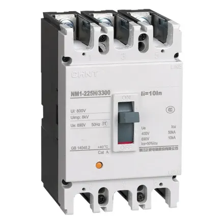 Автоматический выключатель CHINT NM1-250S/3Р 200A 25кА
