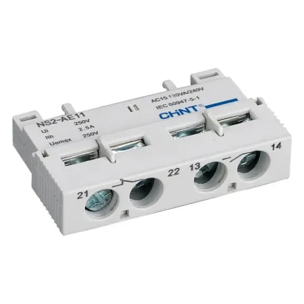 Доп.контакты поперечный CHINT NS2-AE11