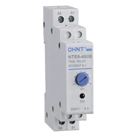 Реле времени CHINT NTE8-480B 0.5-8мин 1НО AC 230В