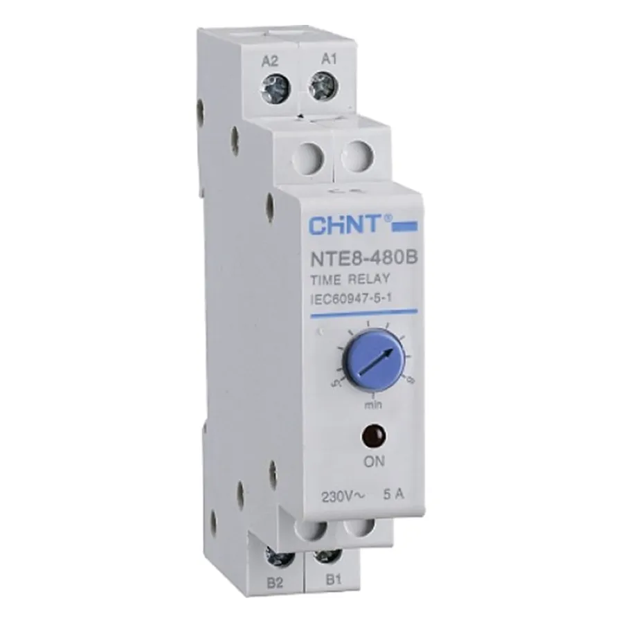 Реле времени CHINT NTE8-480B 0.5-8мин 1НО AC 230В
