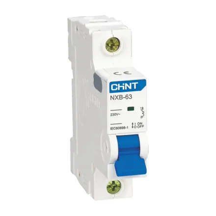 Автоматический выключатель CHINT NXB-63S 1P 10A C 4,5kA