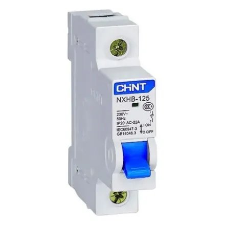 Выключатель нагрузки CHINT NXHB-125 1P 63A