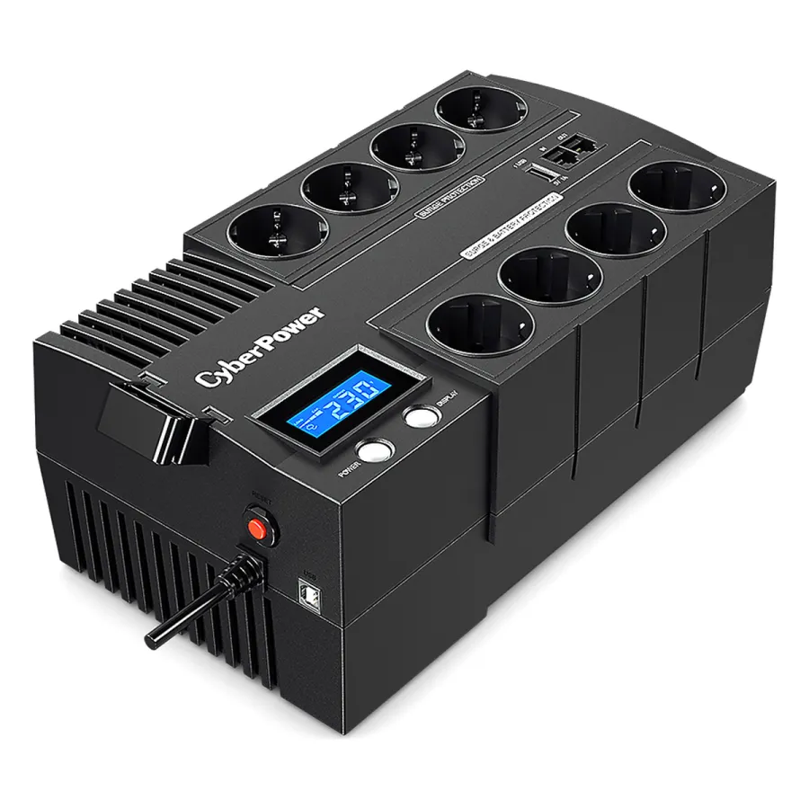 CyberPower BR700ELCD — үздіксіз қоректендіру көздері (ИБП)