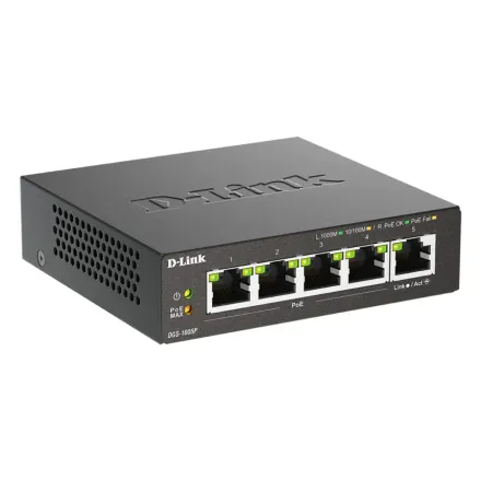 Коммутатор D-Link DGS-1005P/B3A