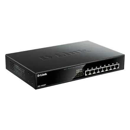 Коммутатор D-Link DGS-1008MP/B1A