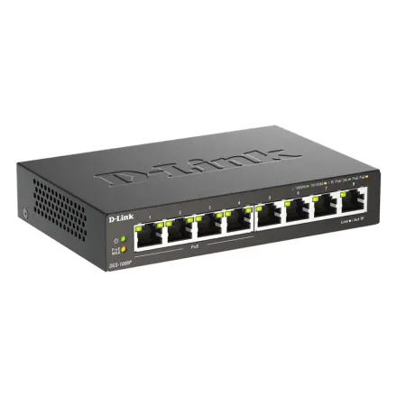 Коммутатор D-Link DGS-1008P/F3A