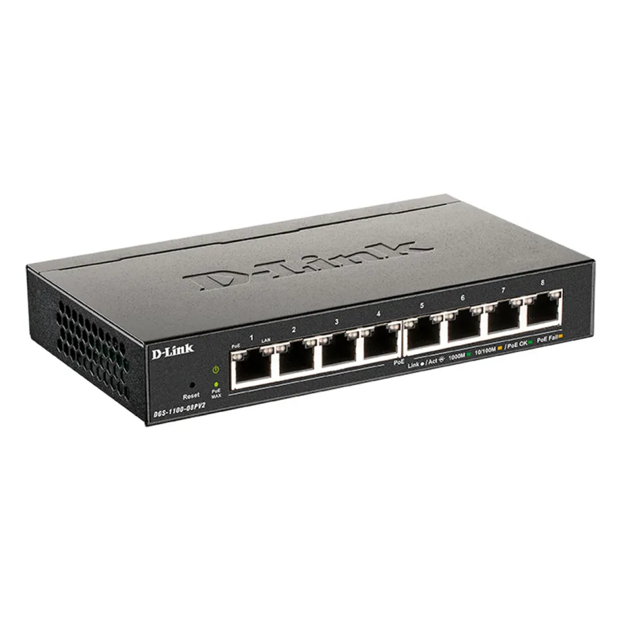 Коммутатор D-Link DGS-1100-08PV2/A4A