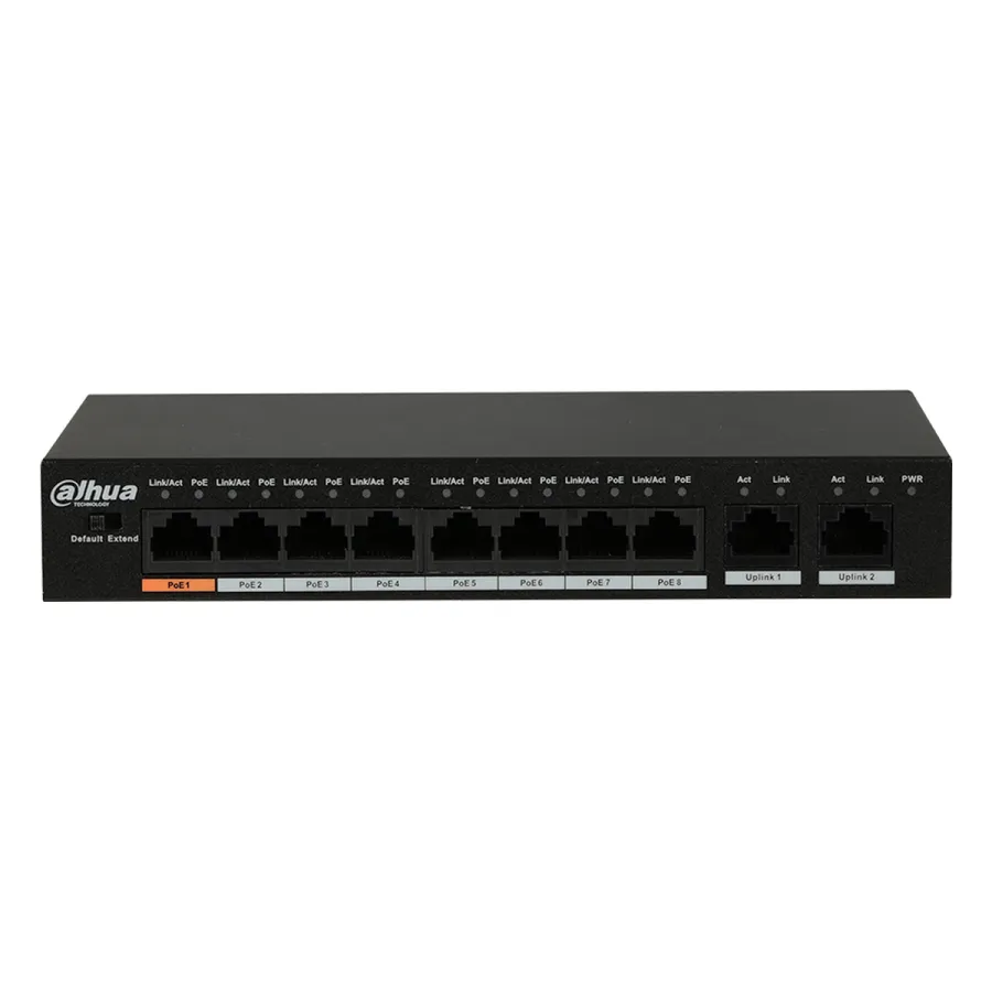 Коммутатор Dahua DH-PFS3010-8ET-96