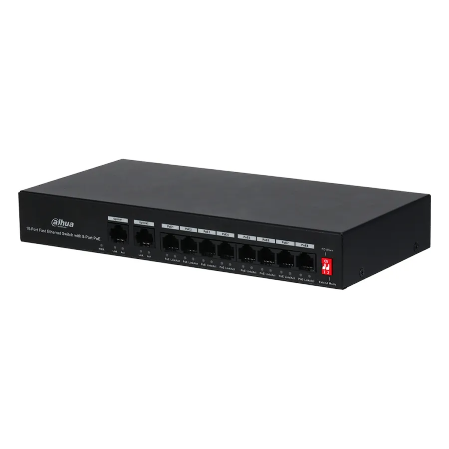 Коммутатор Dahua DH-PFS3010-8ET-65