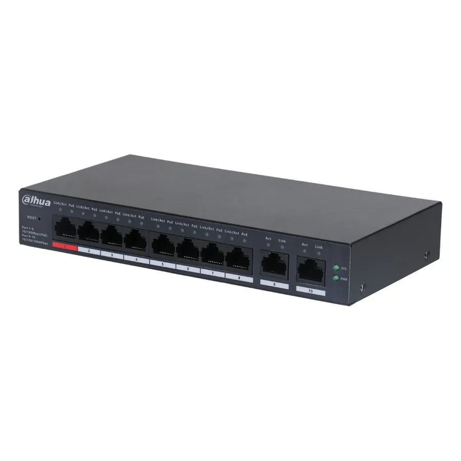 Коммутатор Dahua DH-CS4010-8ET2GT-110