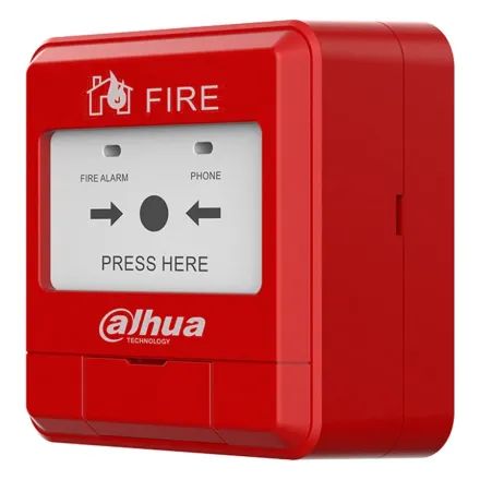 Извещатель пожарный ручной адресный Dahua DHI-HY-1200