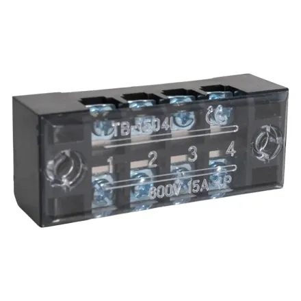 Колодка клеммная карболитовая Deluxe TB - 1504 (15A 4P)
