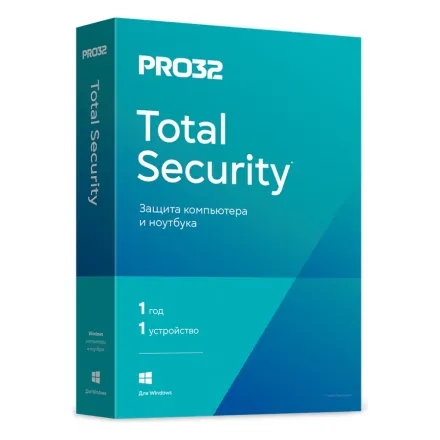 Антивирус PRO32 Total Security BOX лицензия на 1 год 1ПК