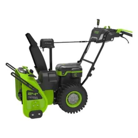 Снегоуборщик аккумуляторный Greenworks 2602807 82V 61 см самоходный бесщеточный без АКБ и ЗУ