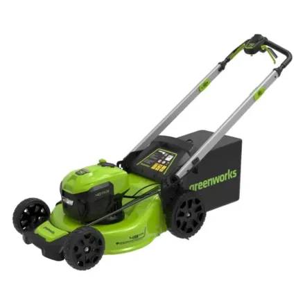 Газонокосилка аккумуляторная Greenworks 40V 48 см бесщеточная самоходная c 1хАКБ 4 Ач и ЗУ