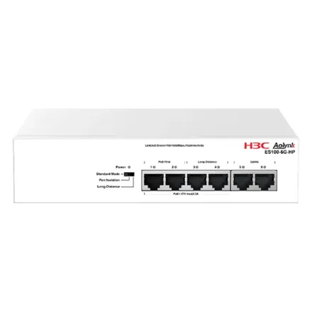 Коммутатор H3C Aolynk ES100-6G-HP