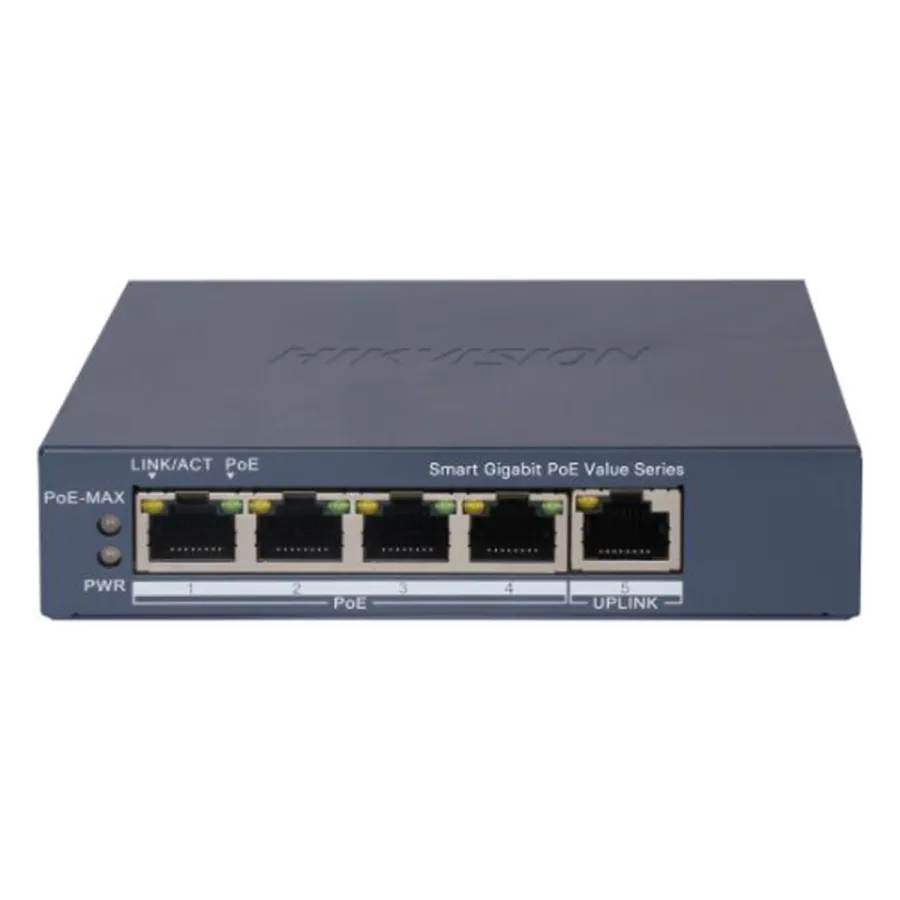 Коммутатор Hikvision DS-3E1505P-EI/M