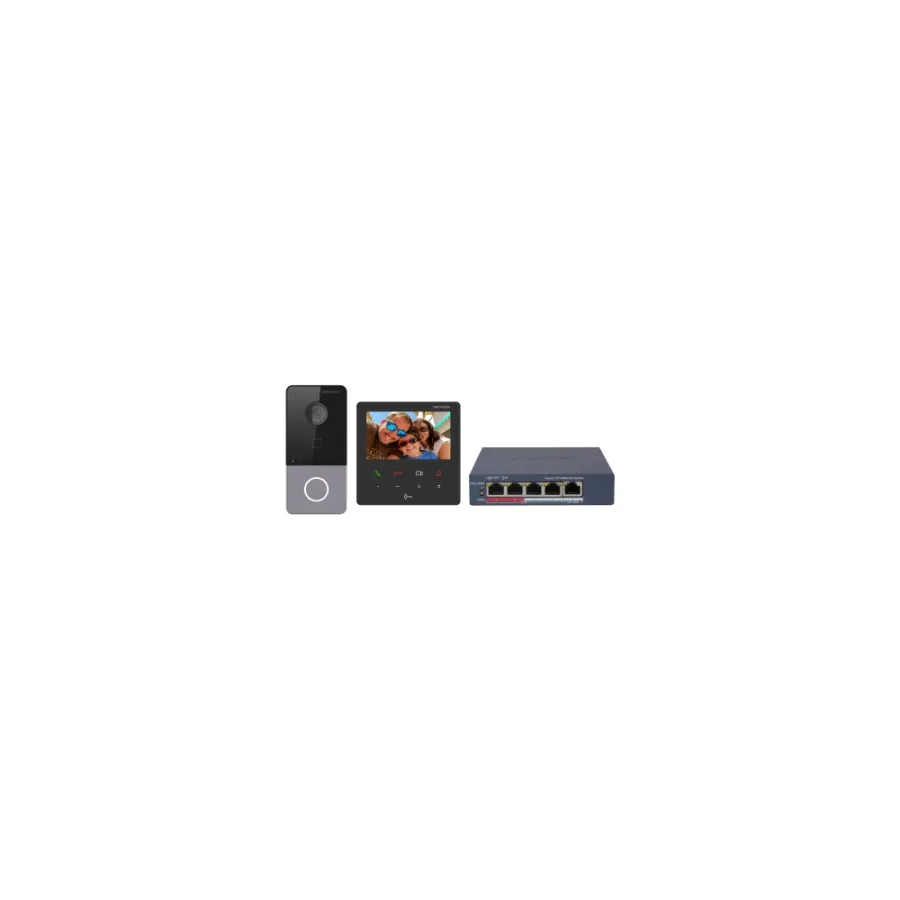 Hikvision DP606 IP Домофон, комплект