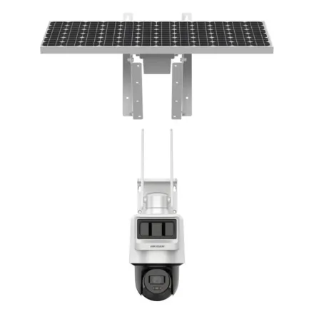 Hikvision DS-2DE2C400IWG-K/4G/C09S20 (2,8 мм) уличная беспроводная 4G IP-видеокамера, 4MP c солнечной панелью