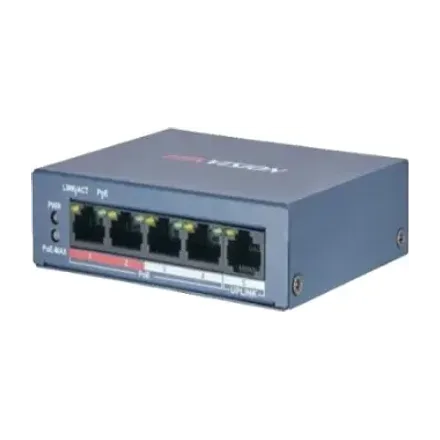 Hikvision DS-3E0105P-E/M(C) PoE Коммутатор