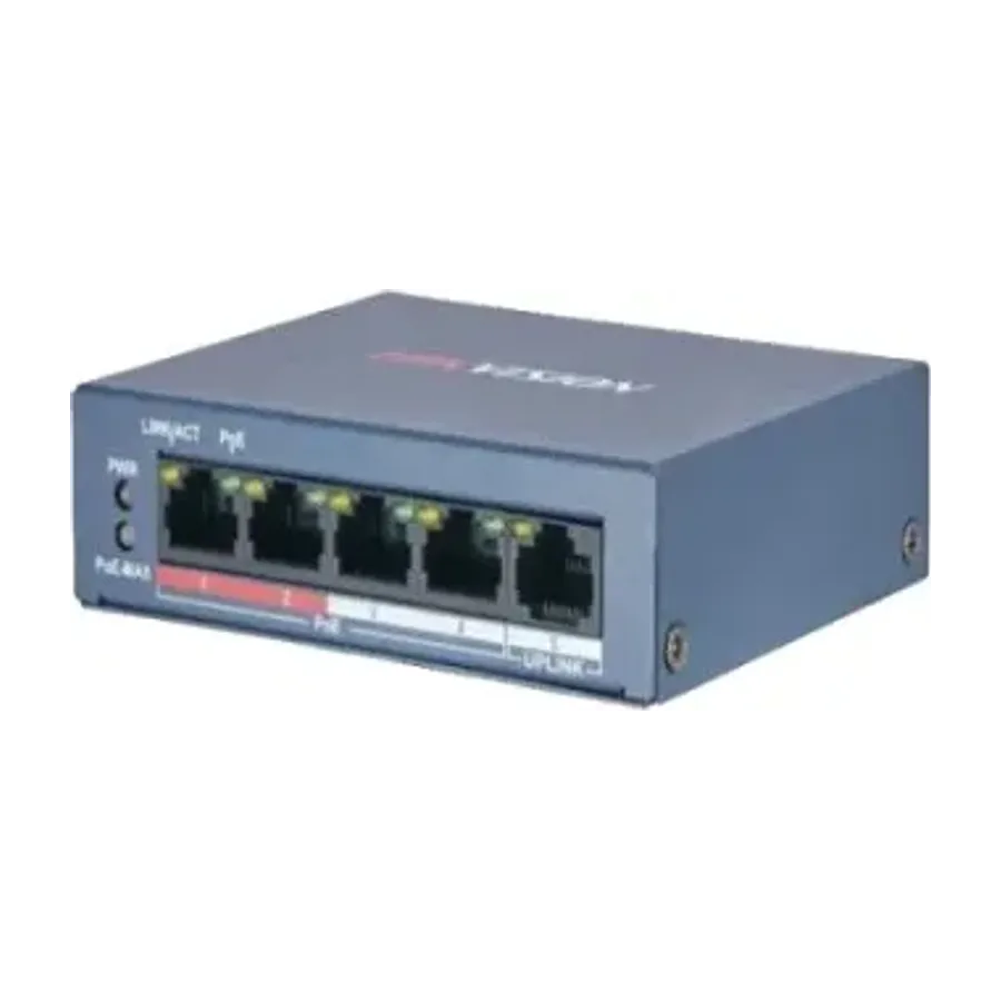 Hikvision DS-3E0105P-E/M(C) PoE Коммутатор