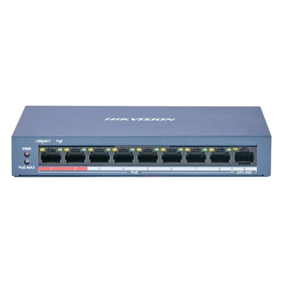 Hikvision DS-3E0109P-E/M(B), артикул INT0000003343 — коммутаторлар