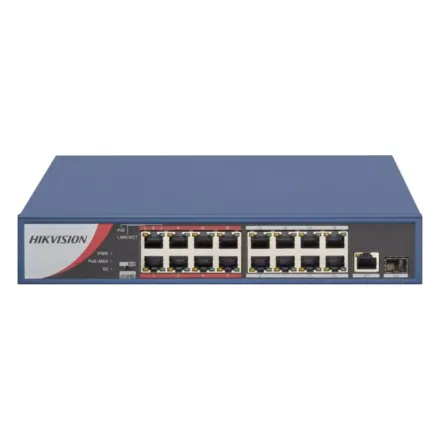 Коммутатор Hikvision DS-3E0318P-E/M(C)