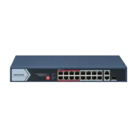 Hikvision DS-3E0318P-E/M(C) PoE Коммутатор
