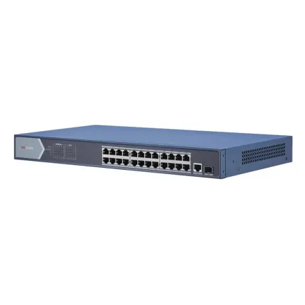 Hikvision DS-3E0526P-E Коммутатор 24-портовый неуправляемый PoE