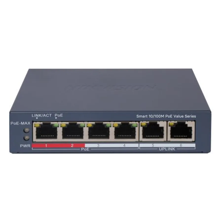 Hikvision DS-3E1106P-EI/M — коммутаторлар