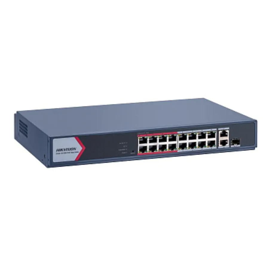 Коммутатор Hikvision DS-3E1318P-EI/M