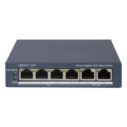 Коммутатор Hikvision DS-3E1506P-EI/M