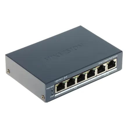 Коммутатор Hikvision DS-3E1506P-EI/M-4P1T1F