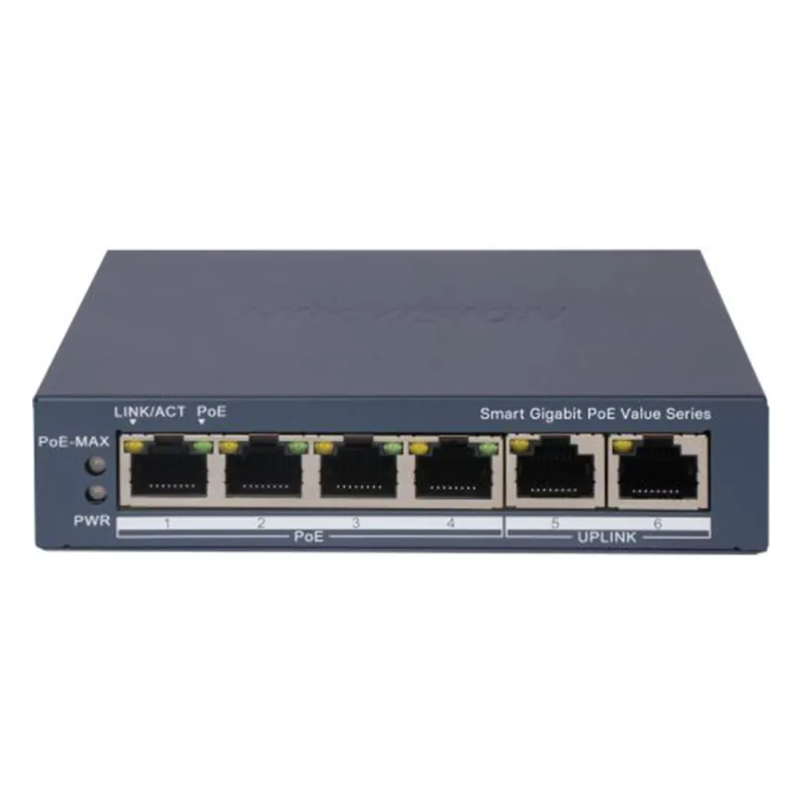 Hikvision DS-3E1506P-EI/M — коммутаторлар